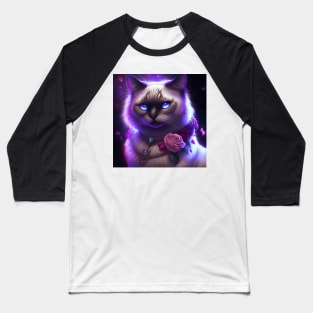 Electric Ragdoll Cat Baseball T-Shirt